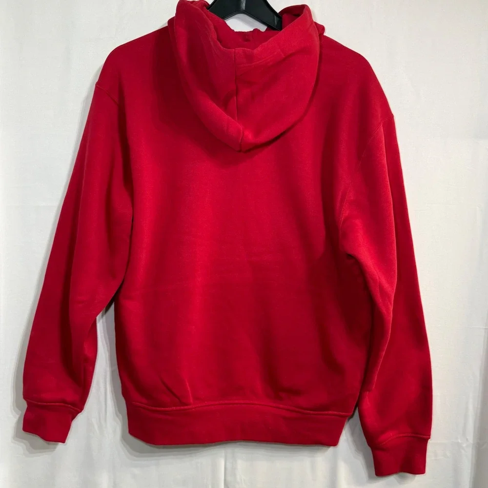 NEW‎ Nike Jordan Jumpman Men's Holiday Chimney Fleece Pullover Hoodie Red Small